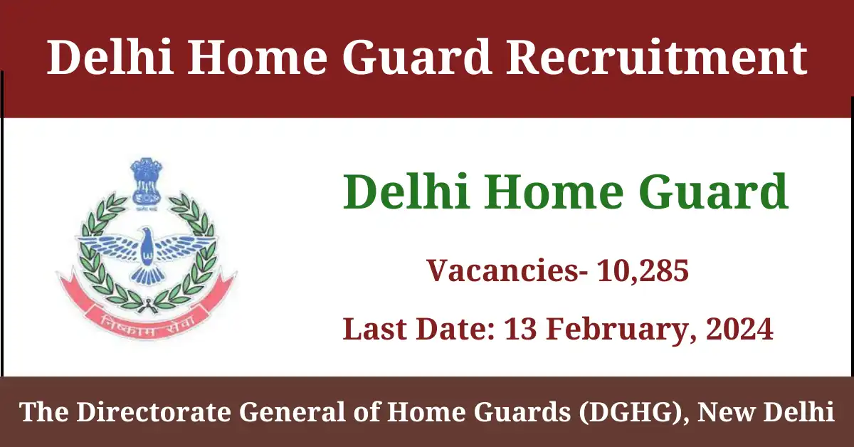 Delhi Home Guard Recruitment 2024